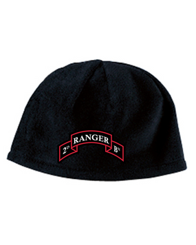  2-75th "Scroll " Embroidered Fleece Beanie
