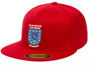 1-506th Parachute Infantry Regiment Embroidered Flexfit Baseball Cap 