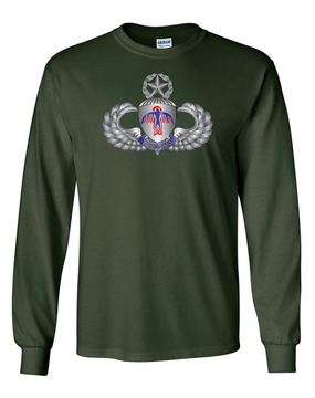 501st PIR  "Master" Long-Sleeve Cotton T-Shirt  (FF)