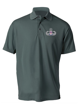 501st PIR  "Master" Embroidered Moisture Wick Polo Shirt