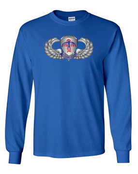 501st PIR  "Basic" Long-Sleeve Cotton T-Shirt  (FF)