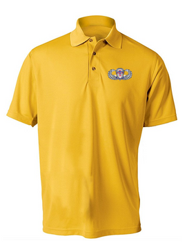 501st PIR  "Basic" Embroidered Moisture Wick Polo Shirt