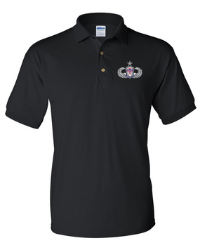 501st PIR "Senior" Embroidered Cotton Polo Shirt