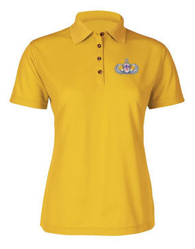 Ladies-501st "Senior"  Embroidered Moisture Wick Polo Shirt