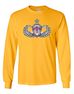  501st PIR  "Senior" Long-Sleeve Cotton T-Shirt  (FF)