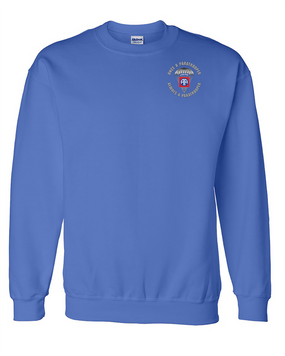 82nd Airborne "Once a Paratrooper" Embroidered Sweatshirt