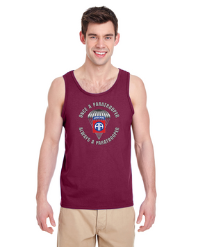 82nd Airborne "Once a Paratrooper" Tank Top 