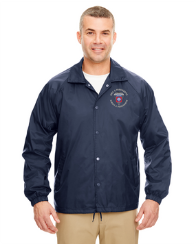 82nd Airborne "Once a Paratrooper" Embroidered Windbreaker 