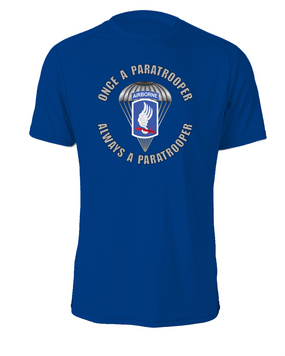 173rd Airborne "Once a Paratrooper"  Cotton T-Shirt 