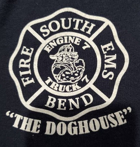 South Bend Fire Department Embroidered Hooded Sweatshirt