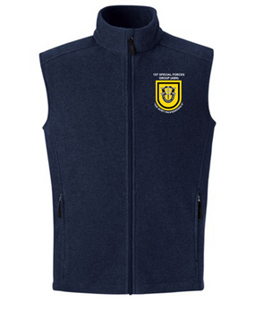 1st Special Forces Group Embroidered Fleece Vest