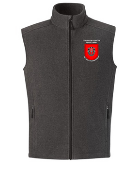 7th Special Forces Group Embroidered Fleece Vest