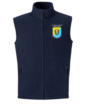 8th Special Forces Group Embroidered Fleece Vest