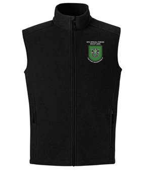 10th Special Forces Group Embroidered Fleece Vest