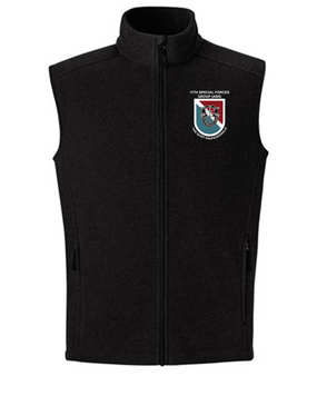 11th Special Forces Group Embroidered Fleece Vest