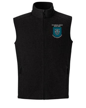 19th Special Forces Group Embroidered Fleece Vest