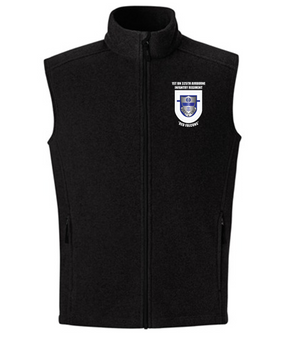 1-325th Embroidered Fleece Vest