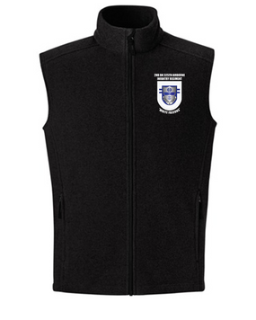 2-325th Embroidered Fleece Vest
