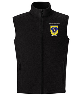 2-504th Embroidered Fleece Vest