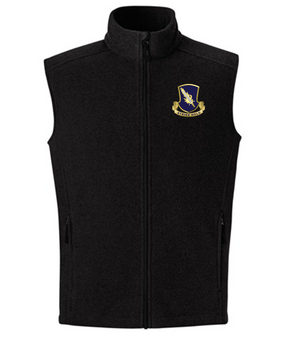 504th Crest Embroidered Fleece Vest