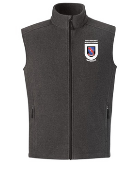 508th PIR "Crest & Flash" Embroidered Fleece Vest
