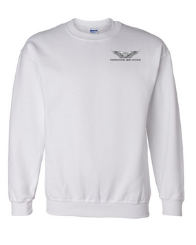 US Army Aviator (Badge only) Embroidered Sweatshirt