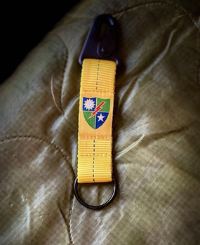 75th Ranger Regiment "DUI" USA made Static Line Key Chain