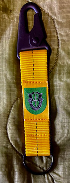 10th Special Forces Group USA made Static Line Key Chain