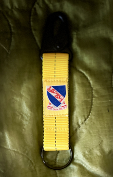 508th Parachute Infantry Regiment USA made Static Line Key Chain