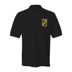 46th Special Forces Group Embroidered Cotton Polo Shirt