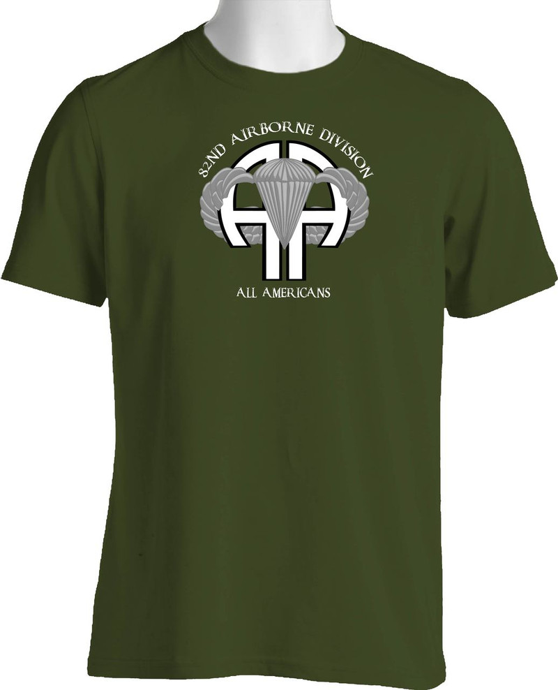 82nd Airborne Division 100% Cotton T-Shirt