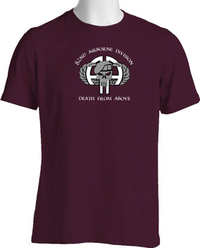 82nd Airborne Division Punisher Cotton Shirt