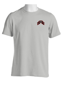 2-75th Ranger Battalion "Original Scroll"  Cotton Shirt