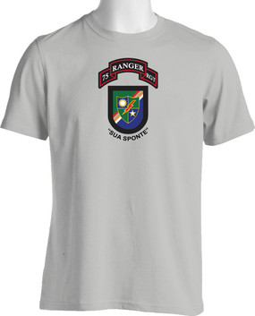 75th Ranger Regiment "New Flash" (Chest) Cotton Shirt