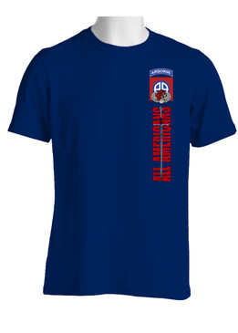 82nd Airborne Division Sword of St Michael Cotton Shirt