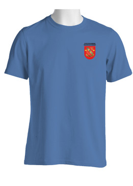 1-319th Airborne Field Artillery Regiment "Crest & Flash" (Pocket) Moisture Wick Shirt