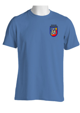 2-82nd Aviation "Crest & Flash" (Pocket)  Moisture Wick Shirt