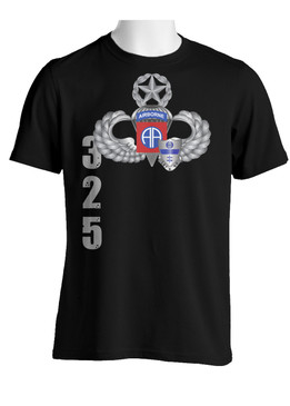 82nd w/325th Crest Cotton Shirt
