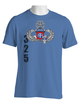 82nd w/ 325th Crest Moisture Wick Shirt