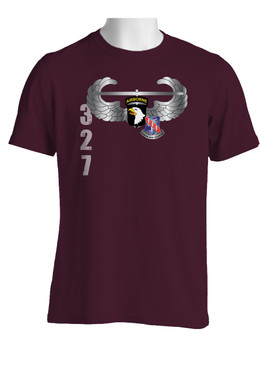 101st w/ 327th Infantry Regiment Crest Cotton Shirt