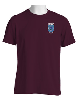 1-506th Parachute Infantry Regiment "Crest & Flash"  Cotton Shirt