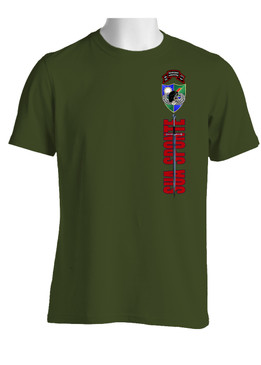 2/75th Sword of St. Michael (Original Scroll) Cotton Shirt