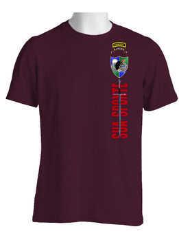 2/75th Sword of St. Michael (Black Beret) w/ Ranger Tab Cotton Shirt