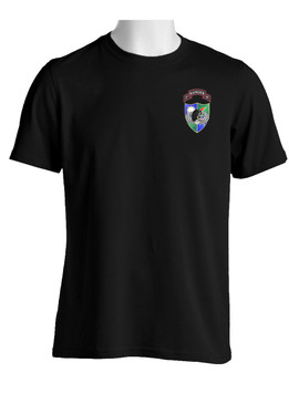 2/75th DUI  Black Beret Cotton Shirt