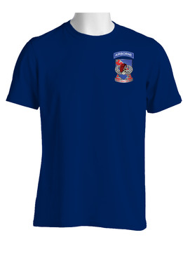 508th Parachute Infantry Regiment Crest "Skull & Beret"  Cotton Shirt