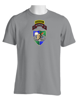 3-75th Ranger Battalion DUI - Tan Beret w/ Ranger Tab (Chest) Cotton Shirt 