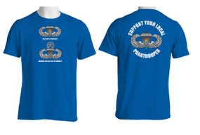 Support Your Local Paratrooper (CJ ) Cotton T-Shirt