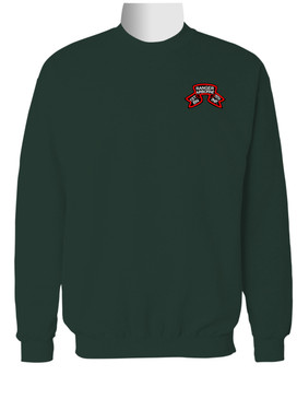 1-75th Ranger Battalion Original Scroll Embroidered Sweatshirt