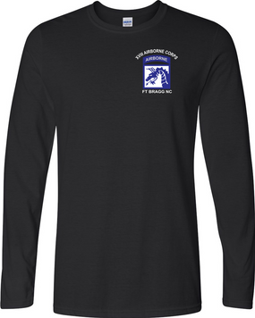 18th Airborne Corps  Long-Sleeve Cotton Shirt (P)