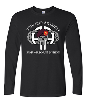 319th Airborne Field Artillery Regiment Long-Sleeve Cotton Shirt (FF)